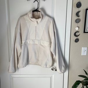 White pullover sweater